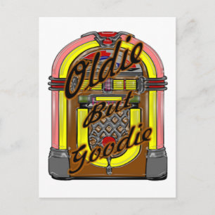 Oldie men Goodie Vykort