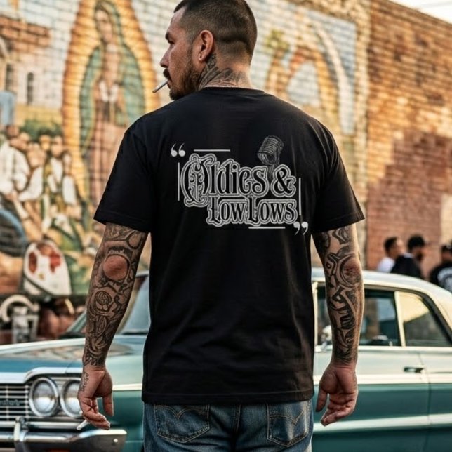 Oldies and Low Lows bakslag t-shirt (Oldies and Low Lows back-hit T-shirt)