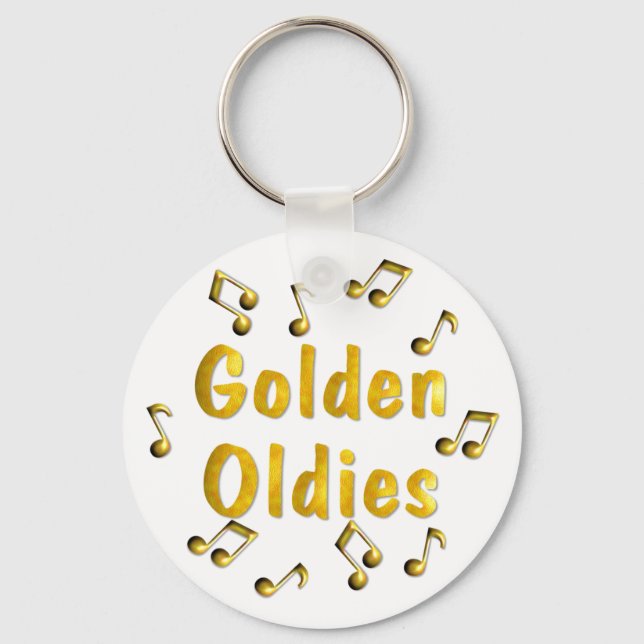 Oldies Music Nyckelring (Framsida)