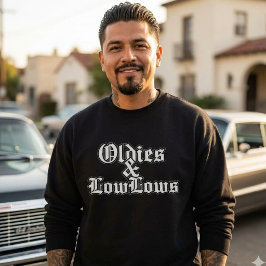 Oldies och låga nivåer  lång ärmad tröja