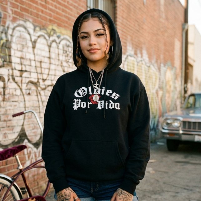 Oldies por vida   t shirt (Oldies por vida hoodie)