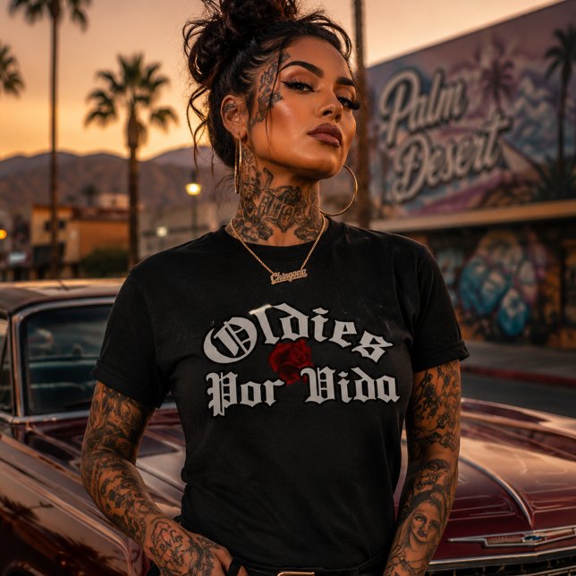 Oldies por vida T-shirt (Oldies por vida T-shirt)