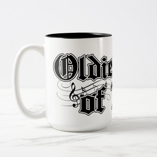 Oldies-typ av vato  Två-Tonad mugg (Vänster)