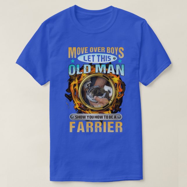 Oldman Farrier T Shirt (Design framsida)