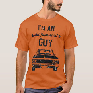 Oldmode Vintage s Classic Älskare Man T Shirt