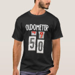 Oldometer 49 50 50 Birthday Funny Gift Manar Kvinn T Shirt<br><div class="desc">Oldometer 49 50 50 Birthday Funny Gift Manar Women T Shirt</div>