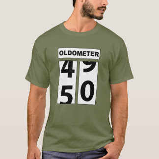 Oldometer 50 t shirt