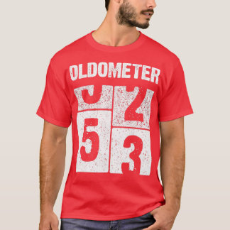 Oldometer 53 år gammal född 1968 53:e födelsedagen t shirt