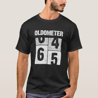 Oldometer 70 70:e födelsedagspresent, född 1954 t shirt