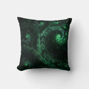 OldOnes Spiral Fractal Dekorativ kudde
