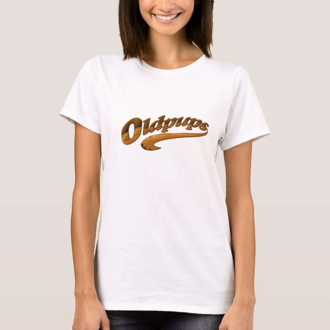 "OldPups ", Tee Shirt (Framsida)
