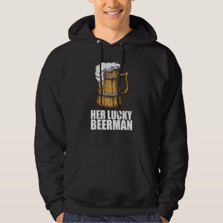 Öldrickande Drick Öl man Hoodie