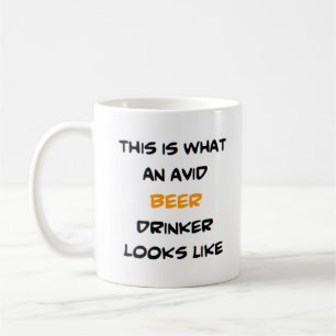 öldrickare, vid kaffemugg