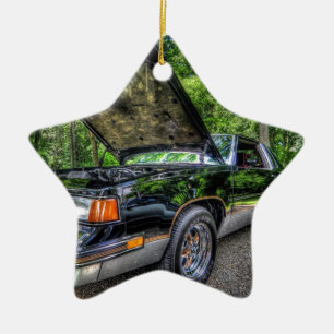 Olds 1987 442 julgransprydnad keramik