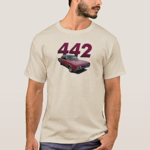 Olds 442 t-skjorta 1967 tee shirt