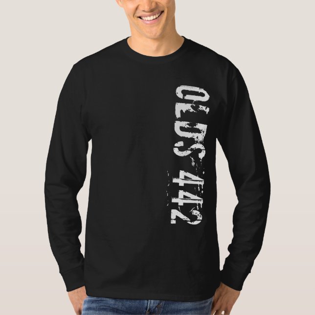 Olds 442 Vert T-tröja Tröja (Framsida)