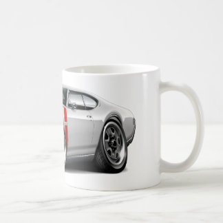 Olds 442 Vit-Röd bil 1968 Kaffemugg