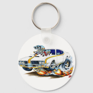Olds CutlassHurst bil 1969 Nyckelring