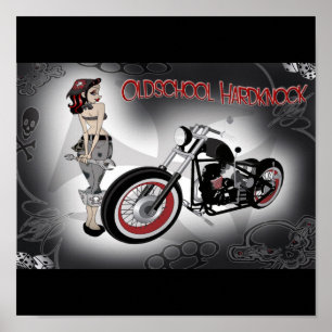 Oldschool affisch! poster