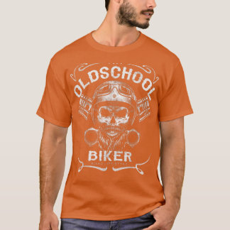 Oldschool Cooles Biker Motiv 1252 T Shirt