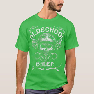 Oldschool Cooles Biker Motiv 1252 T Shirt