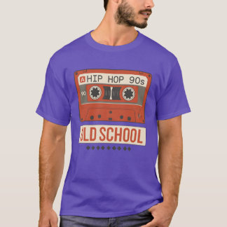 Oldschool Musik HipHop Kassett Retro Presentidé bo T Shirt