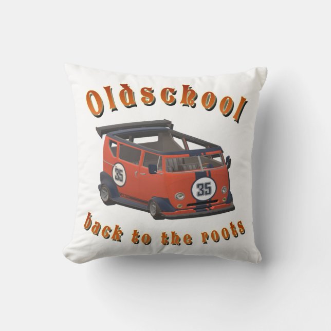 Oldschool Speed - ​ tillbaka till rötterna! Kudde (Framsida)
