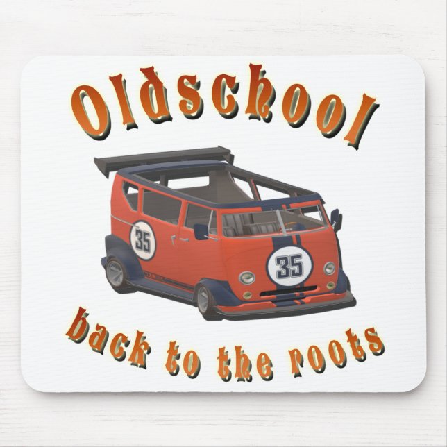 Oldschool Speed - ​ tillbaka till rötterna! Musmatta (Framsidan)