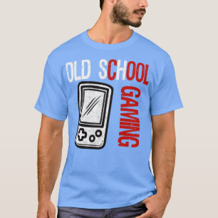 Oldschool-spelarnavelspelskonsoler videospel t shirt