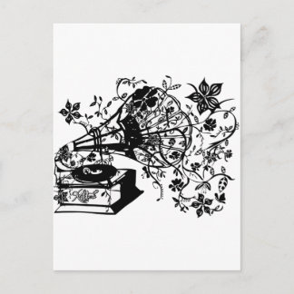 Oldschool vändbord vykort