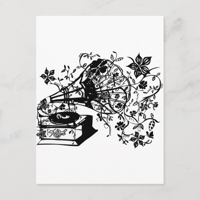 Oldschool vändbord vykort (Framsida)