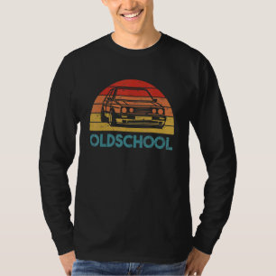 Oldschool Vintage bil Vintage Mk2 Bilinställning T Shirt