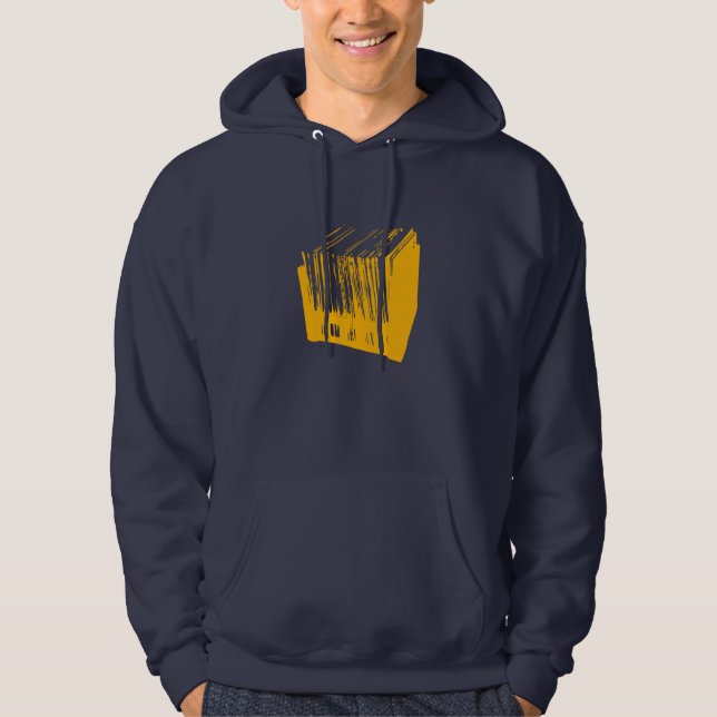 Oldskool vinylrekord sweatshirt (Framsida)