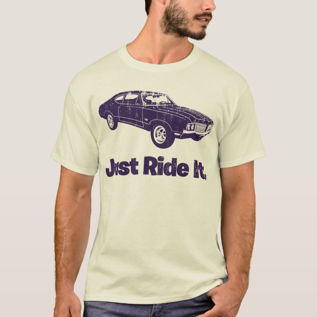 Oldsmobile 1970 442 t shirt (Framsida)