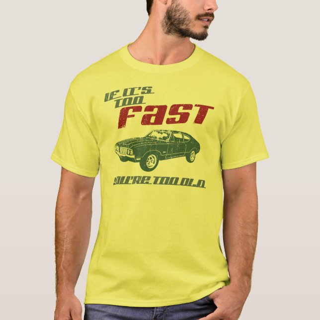 Oldsmobile 1970 442 tee shirt (Framsida)