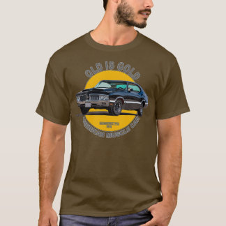 Oldsmobile 442 American Muscle Car 60s 70-talet Ga T Shirt