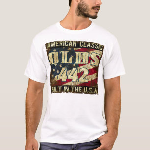Oldsmobile 442 - Klassikerbil som byggas i USA Tee Shirt
