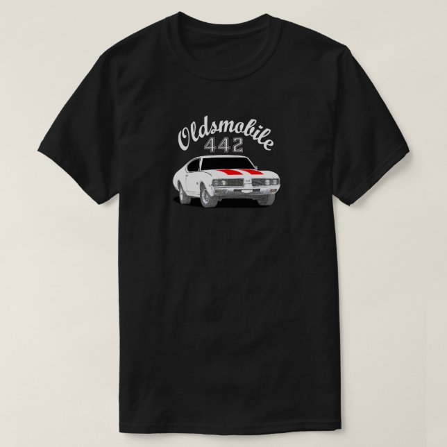OLDSMOBILE 442 T-SHIRT (Design framsida)
