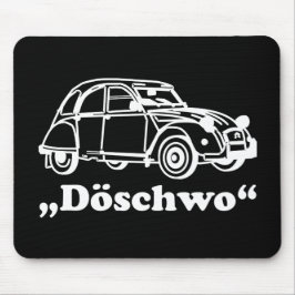 Oldtimer 2cv Weisse Döschwo Silhouette Musmatta