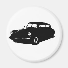 Oldtimer Ds19 Citroen La Déesse Illustration Magnet