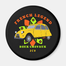 Oldtimer Fransk Legend 2cv Deux Chevaux