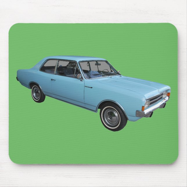 Oldtimer Opel Rekord Musmatta (Framsidan)