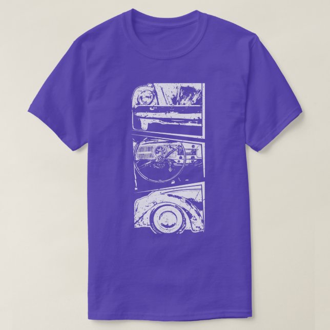 Oldtimer Retro Motiv Youngtimer Gift T Shirt (Design framsida)