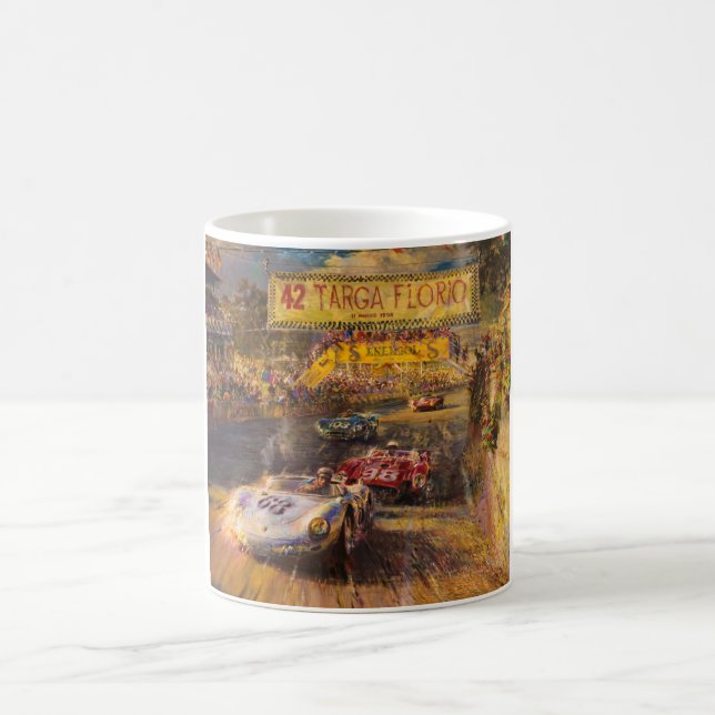 Oldtimer tävling kaffemugg (Center)
