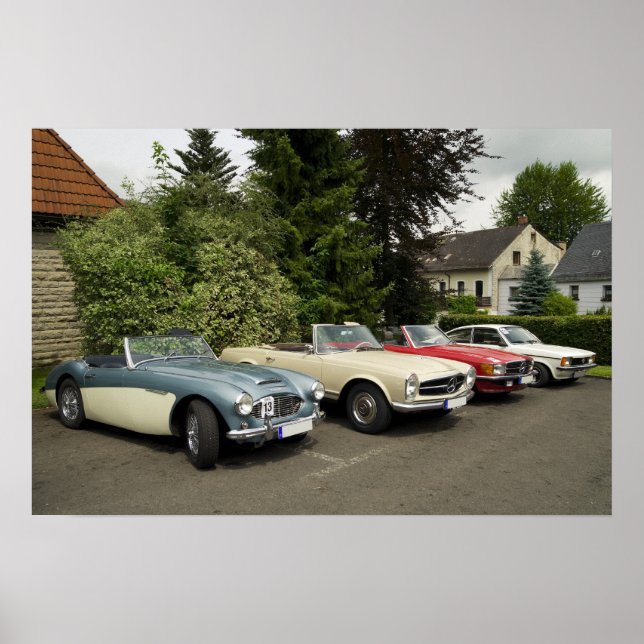 Oldtimerparade Poster (Framsidan)