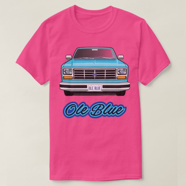 Ole Blue T Shirt (Design framsida)