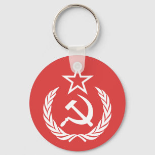 Ole Commie för Ye Nyckelring