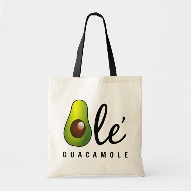 Ole Guacamole Avocado Humor Tygkasse (Framsidan)