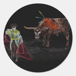 Ole Matador Runt Klistermärke