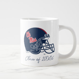Ole Miss Football Helmet   MÖRK BLÅTT Jumbo Mugg